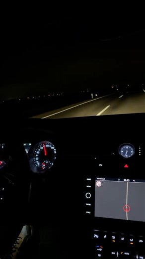 🌙 Calm Night Drive | Relaxing VW Passat Ride