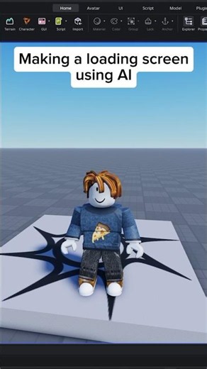 Making a loading screen using ForgeGUI... #roblox #robloxshorts #robloxdev #forgegui #robloxcreation