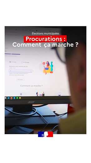 🗳️ #Municipales2026 | La procuration Vous ne pouvez pas être présent le jour du vote ? 👉 Pensez à la procuration. Simple et rapide, elle vous permet de confier votre vote à une personne de confiance, inscrite sur les listes électorales. Voter, c’est plus qu’un droit : c’est un acte citoyen. C’est choisir l’avenir de votre commune, participer aux décisions locales et faire vivre la démocratie au quotidien. 📽️ Découvrez dans cette vidéo les étapes pour établir votre procuration en toute simplic