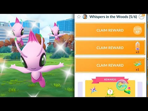 Catch Shiny Celebi from Ancient Special Research in 2026