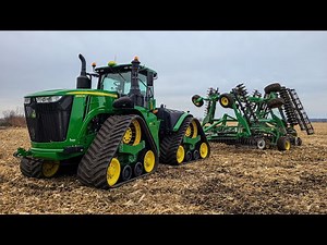 9620RX John Deere 2660VT Vertical Tillage Demo