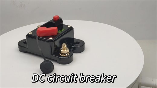 Manual Reset Circuit Breaker 12V-24V 30A-300A Panel Mount DC for Solar Automotive & Marine Systems