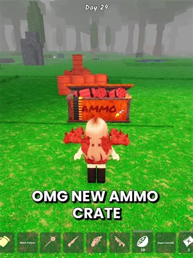 OMG New Ammo Crate from Cave Part 2🧨🤩😱 #99nightintheforest #99nights #roblox #zoomablox #usa