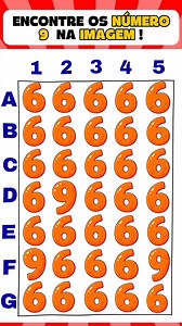 186K views · 1.6K reactions | LOCALIZE OS NÚMEROS 9! #testedevisao #facebookreels #testepsicologico #raciociniologico | Jessica Messias | Facebook