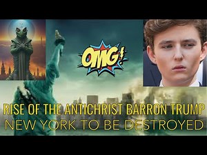RISE OF THE REPTILIAN ANTICHRIST BARRON TRUMP: NEW YORK TO BE DESTROYED