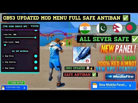 🔥Hack FF OB53 | Advance OB53 Mod Menu VIP | AntiBan 🔥||DARK GHOST PRIMIUM MODS OB53 ||