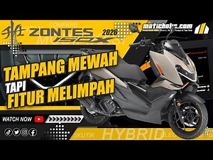 ZONTES 150X: MATIC 150CC PAKE RANGKA ALLUMUNIUM ALLOY