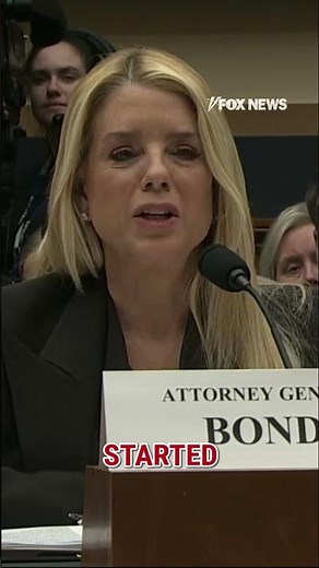Bondi FIRES BACK at Dem in heated hearing: ‘You washed-up loser lawyer!’ #foxnews #news #shorts