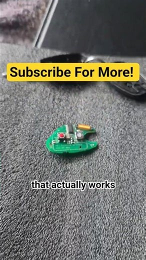 Dead Key Fob? Easy DIY Solder Repair! 🛠️ (Vauxhall Vivaro) #keyfob #repairs #shorts