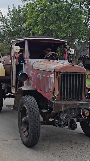 760K views · 13K reactions | 1926 International Fuel Tanker Antique Truck Drive By Engine Sound Old Car Festival 2023 | Casey Faitel | Facebook