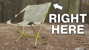 New camp chair review: Big flaw