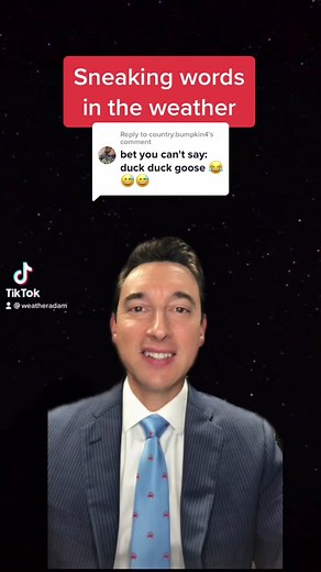 Weatherman Plays 'Duck Duck Goose' with Storms