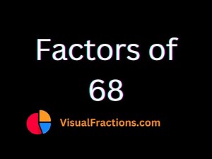 Factors of 68 | Prime Factors, Factor Pairs & More