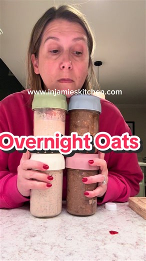 Meal prep breakfast that actually keeps you full 🙌 These protein overnight oats are one of my go-to healthy breakfast options when I want something quick, easy, and ready to grab from the fridge. Perfect for meal prep, packed with protein, and ideal for busy mornings when you don’t have time to cook. If you’re looking for overnight oats for meal prep, a high-protein breakfast, or an easy healthy breakfast idea, this one checks all the boxes. Make a few jars at the start of the week and breakfas