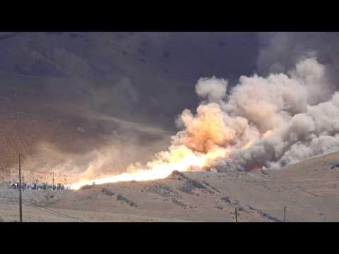Space | Static Fire Test - Northrop Grumman BOLE Booster for NASA SLS Block 2 - Utah - June 26, 2025