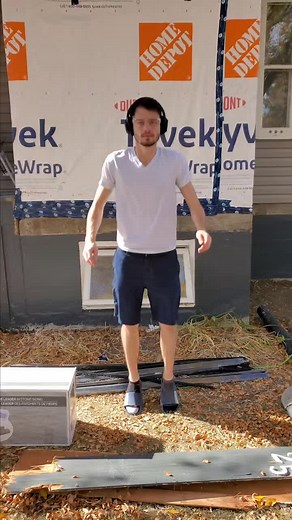 DIY House Renovation Day 16: Installing Fake Stone | Home Improvement Project