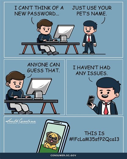 Create a strong password