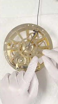 Assembling and Testing The Beautiful Swinging Pendulum Mystery Clock