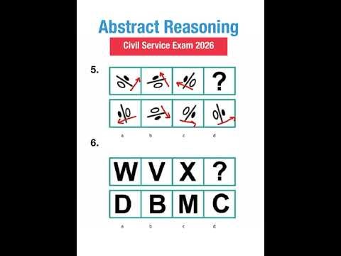 Abstract Reasoning - Part 9 | Civil Service Exam Review | CSE Review #civilserviceexam #cse