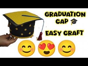 How to Make a Graduation Cap | Easy Paper Craft