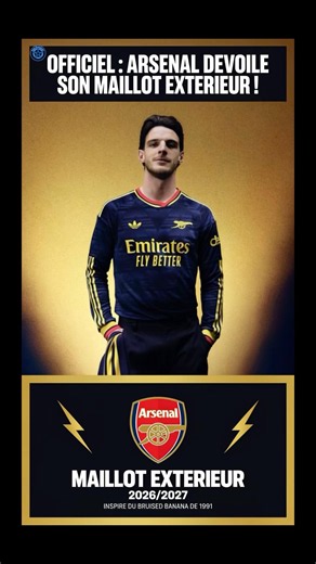React au maillot extérieur d’Arsenal #arsenal #premierleague #football #react #reaction