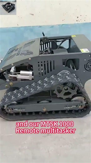 Remote control rubber track weed eater China manufacturer factory distributor#slopemower