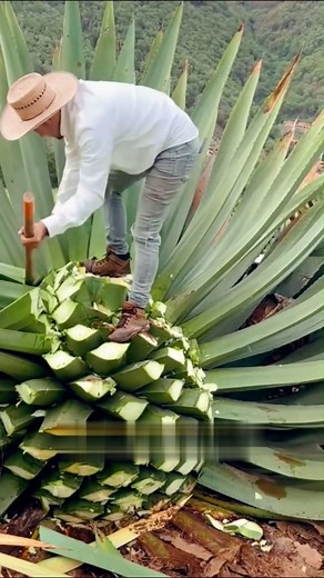 Harvesting the Sharp Blue Agave | टकीला ड्रिंक बनाने का मुख्य सोर्स | Blue Agave Process Explained #BlueAgave #TequilaDrink #TequilaMaking #AgavePlant #AgaveHarvest #AgaveFarm #NatureProcess #DrinkMaking #ScienceFact #TequilaProduction #MrDeepraj #EducationalVideo #AgaveMexico #blueplant | Mr.Deepraj