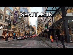 Seattle 4K - Downtown Drive