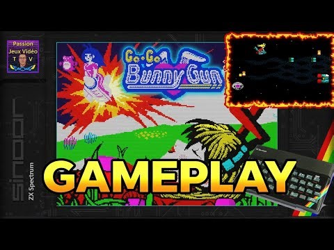 ZX Spectrum - GO GO Bunny Gun (Gameplay)