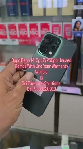 #Oppo Reno 14 5g 12/256gb Demos Avilable #smartphone #wholesale #oppoenco
