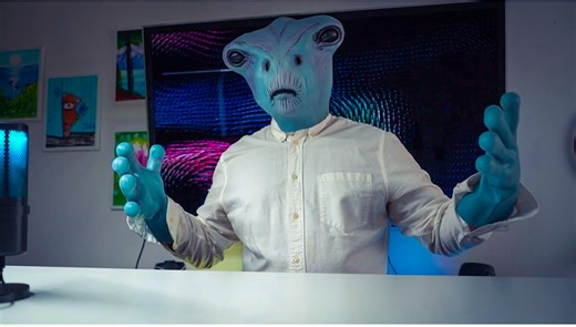 Watch Realistic alien mask on Amazon Live