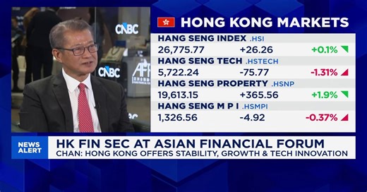 Paul Chan on Hong Kong's efforts to become a global marketplace