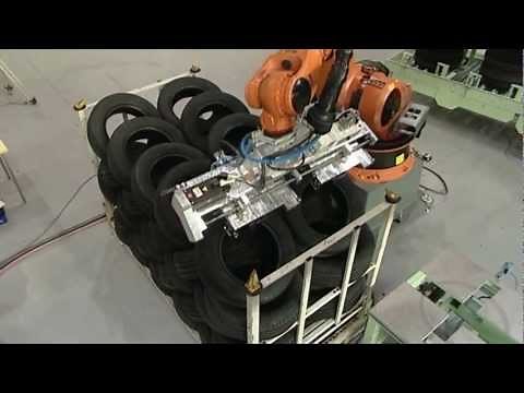 Fully automated handling for tire manufacture