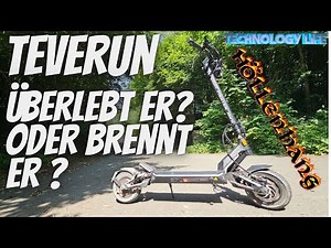 Teverun Fighter Mini Eco/Pro eKFV, continuous performance test on the Höllenhang