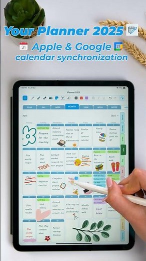 Digital Planner for iPad | Apple Pencil | Digital Planner & Calendar Pro