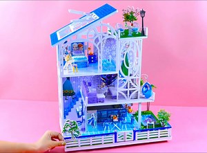 93K views · 3.4K reactions | DIY Miniature Frozen Disney dollhouse Full video: https://www.youtube.com/watch?v=ZjcDTxEyv6k&t=45s | DIY Barbie | Facebook