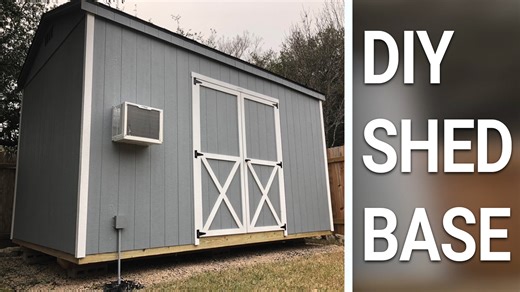 Watch Installation Video. How-to build easily build a pad for your shed, hot tub, RV, boat, or vehicle.   on Amazon Live
