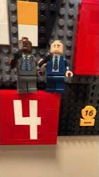 Our custom LEGO NCAA men’s basketball tournament bracket is set!