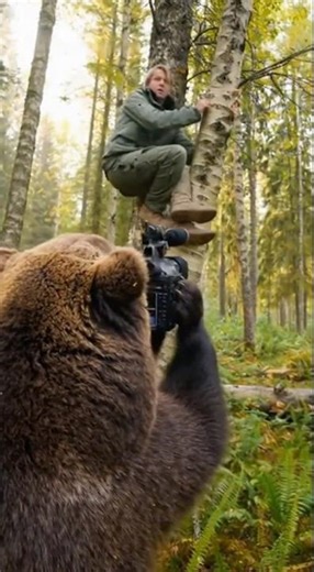 Today’s episode: Humans attempt tree climbing. Results may vary.