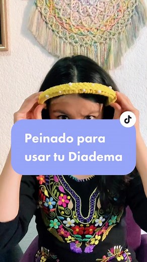 Una forma de usar tus diademas! 💛aquí usando la diadema Bella! Haz tu pedido 😉#peinadosfacilesyrapidos #diademasniña #mamaehija