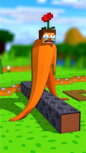 Steve Flower - Minecraft #shorts #minecraft