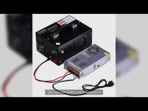 300Bar 4500psi 12v Pcp Compressor 110V Transformer 30MPA 4500psi High Pressure Pump Pneumatic Airgu