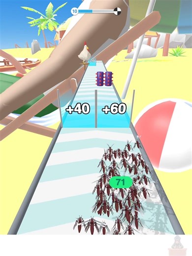 Mosquito Bite Control 🩸🦟 Run level-10 面白いビデオゲーム #shorts #foryou #mobilegame #게임