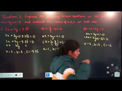 Class 9 Maths Ex 4.1