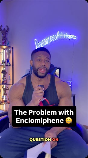 Enclomiphene for PCT: Drawbacks and Considerations chemyo.com code: alpha10 to save 💰 Sources ✅ solo.to/relentless_attitude (link in bio) 📲 #testosterone #musclegrowth #bodybuilding | Derrick Ty Simmons Jr.
