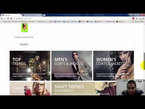 Como agregar una página al menú en PrestaShop