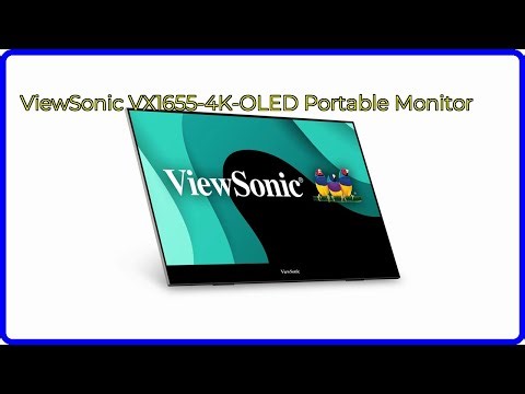 REVIEW (2026): ViewSonic VX1655-4K-OLED Portable Monitor. First Look.