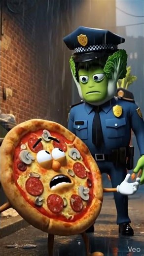 They Put THE PIZZA in Handcuffs! 🚨🍕 (The Food Heist)