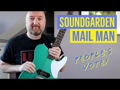 How to Play "Mail Man" by Soundgarden | Guitar Lesson