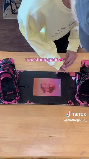 Barbie Snowboard Stomp Pads for Girls That Board